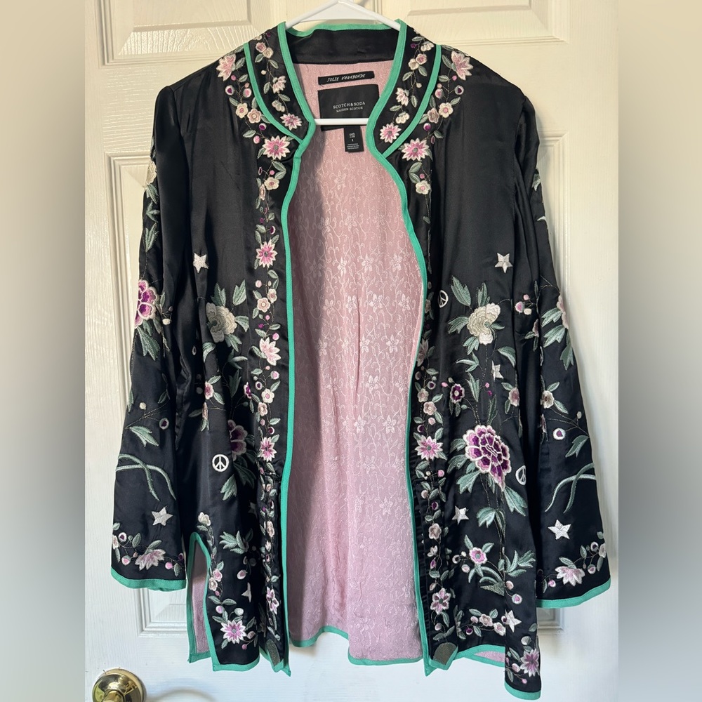 Scotch & Soda Jolie Vagabonde Special Edition Black with embroidery Size 1